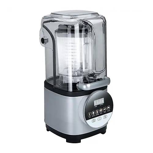 Vosco Pro Silent G�r�lt� �nleyici Kapakl� Dijital Bar Blender, 2 L, 2000 W, Gri HS-211E