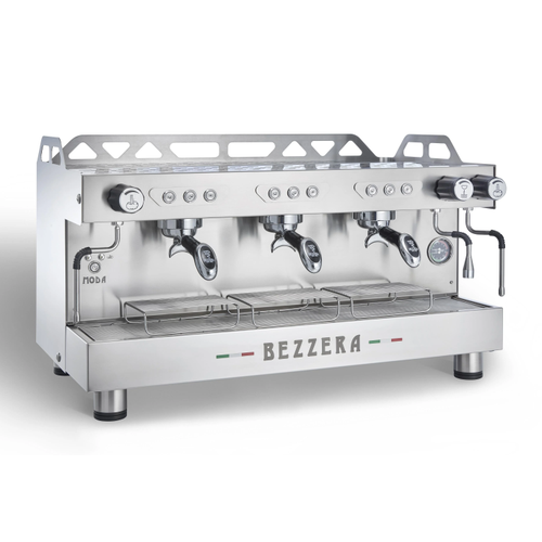 Bezzera MODA DE Tall Cup Tam Otomatik Espresso Kahve Makinesi, 3 Gruplu