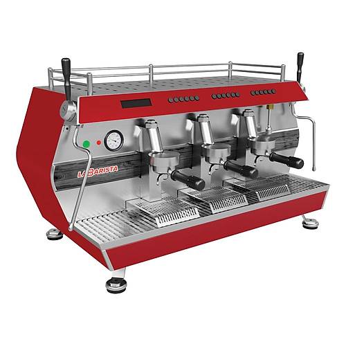 Empero 3 Gruplu Tam Otomatik Espresso Kahve Makinesi, EMP.CPC.3GB-D