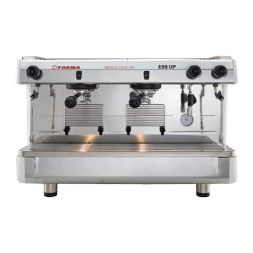 Faema Tall Cup Yar Otomatik Espresso Kahve Makinesi, 2 Gruplu, Beyaz, E98 UP S/2 TC