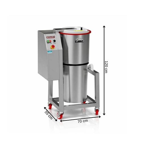 Bo�azi�i H�z Ayarl� Devrilir Humus Makinesi 45 Litre, BDH.45S