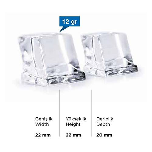 Iceinox ICE 500 Hazneli Buz Makinesi 500 Kg/g�n Kapasiteli