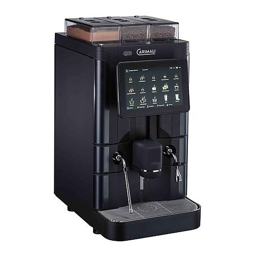Carimali SilverAce Power M Brew L Tam Otomatik Espresso Kahve Makinesi, 2 �ekirdek Hazneli, 1 Toz �r�n Hazneli, Taze S�tl�