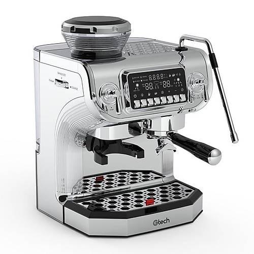 Gtech PID Ev Tipi ���t�c�l� Barista Espresso Kahve Makinesi, 1 Gruplu, ST-530ED