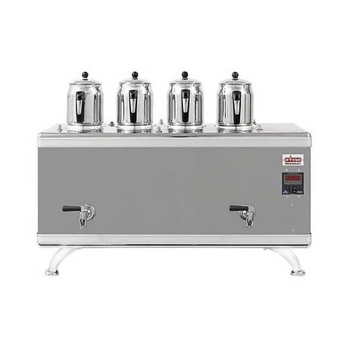 Atee Titanium Compact Akll Gazl Elektrikli nox 4 Demlikli ay Kazan, 45 Litre, TCIGE04
