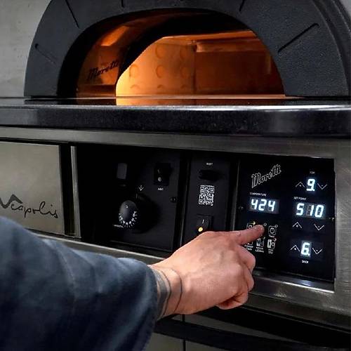 Moretti Forni Neapol�s Pizza F�r�n� Elektrikli � 33 cm 6 Pizza Kapasiteli
