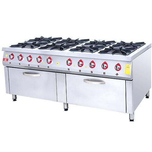 Drn 8'li Kuzine Frnl Gazl ve Lpg'li 200x104x85 Cm DRNKU-2010