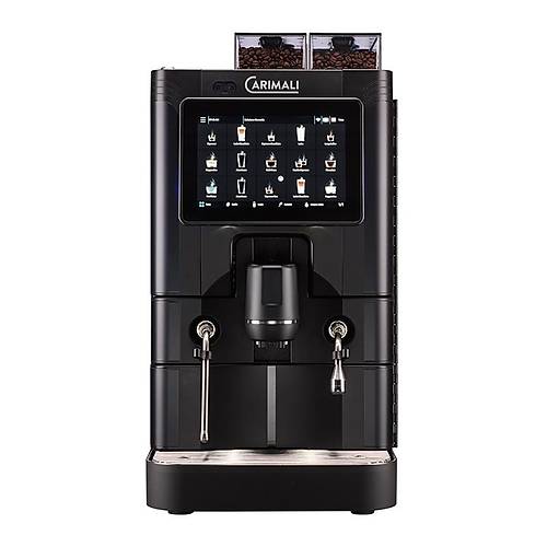 Carimali SilverAce Power M Brew L Tam Otomatik Espresso Kahve Makinesi, 2 �ekirdek Hazneli, Taze S�tl�, Siyah