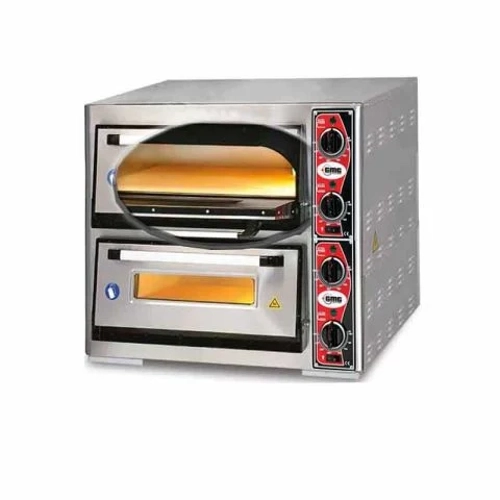 GMG PF 5050 DE4 � 25 cm 4+4 Adet Tepsi Kapasiteli Pizza F�r�n�