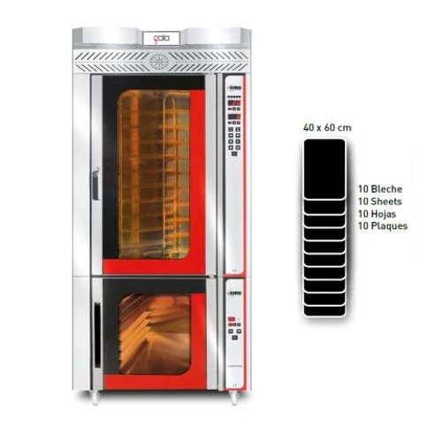 GMG 10 Tepsi Dnerli Patisserie Frn Elektrikli, GALA-10 R