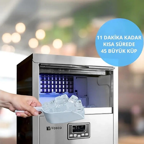 Vosco 45 Kg Kp Buz Makinesi, VSC-45/S