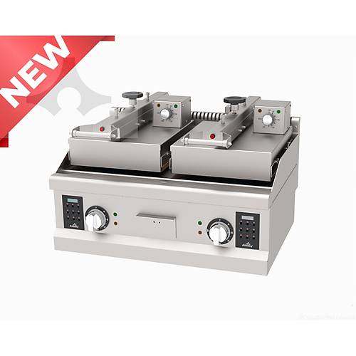 Atalay ACIE-02 S iftli Clam Grill Izgara, Elektrikli