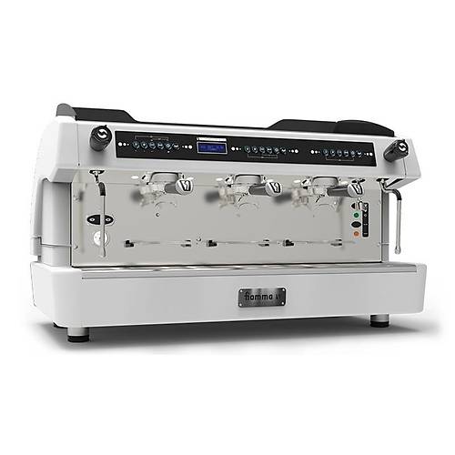 Fiamma Compass 3 Double Boiler Tall Cup Espresso Kahve Makinesi, 3 Gruplu