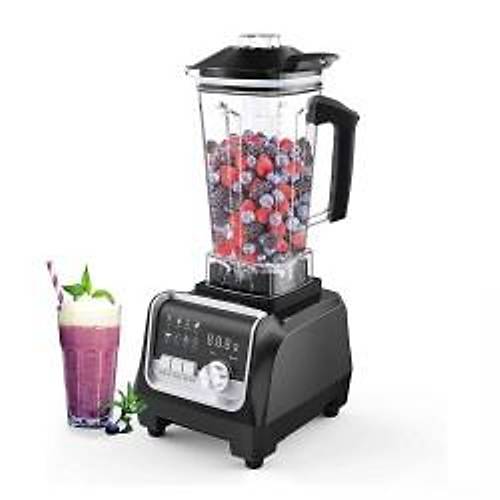 Vosco Bar Blender Pro Dijital Buz Krcl 2 L, 2200 W, Siyah VHS-206C