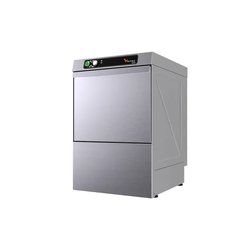 Vital Tezgah Alt� Bardak Y�kama Makinesi, Drenaj, Deterjan ve Parlat�c� Pompal�, Saatte 30 Sepet VGY400-P