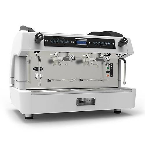 Fiamma Compass 2 Double Boiler Tall Cup Espresso Kahve Makinesi, 2 Gruplu