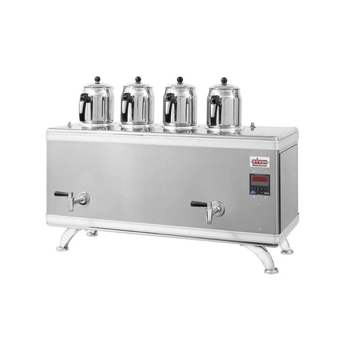 Atee Titanium Compact Akll Gazl Elektrikli nox 4 Demlikli ay Kazan, 45 Litre, TCIGE04