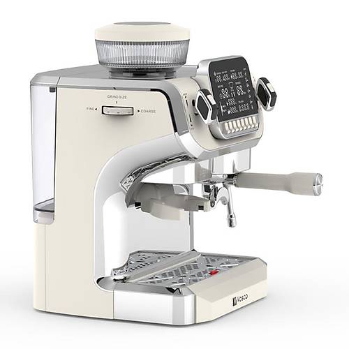 Vosco ���t�c�l� Espresso Kahve Makinesi, 1 Gruplu, Beyaz VST-520ECB