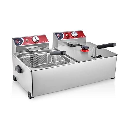 Silverinox Frit�z, 8+8 L, Elektrikli, 2701