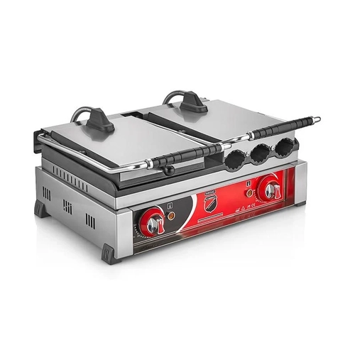 SilverInox Kare Model Waffle Makinesi, �iftli, Elektrikli, 2148