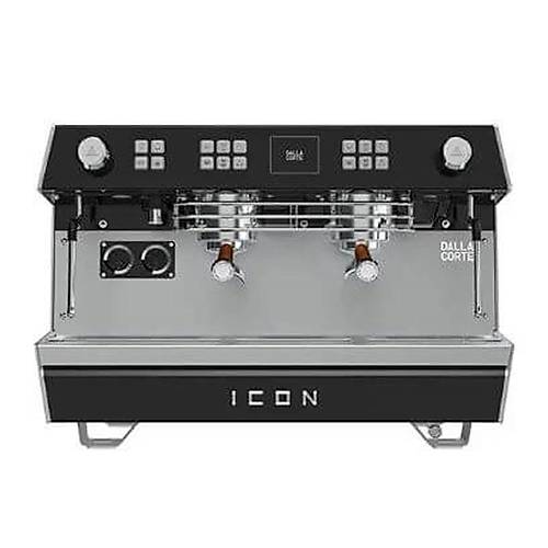 Dalla Corte Icon Espresso Kahve Makinesi, 2 Gruplu, Siyah