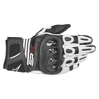 ALPINESTARS SP X-AIR CARBON V2 ELDVEN SYAH BEYAZ
