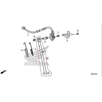 CRF250L YAN SEHPA HONDA ORJ YP