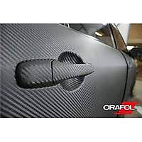 Oracal 975 Carbon / Fırça deseni / Petek / Deri / Kokon Cast Araç Kaplama Folyosu m2 fiyatıdır