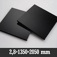 2.8X1350x2050mm  Siyah Çekme Pleksi Levha