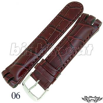 BANDCO BUFFALO SWC2122M SWATCH UYUMLU 21MM Hakiki Deri Saat Kordonu 14 Renk Seenekli