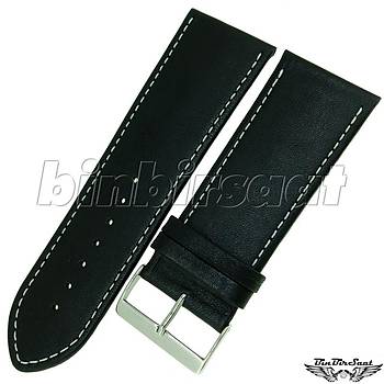 BANDCO BUFFALO Hakiki Deri 28mm A Kalite Saat Kordonu BND2826M-1B  3 Renk Seenek