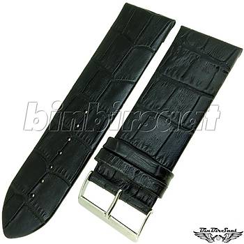 BANDCO BUFFALO Hakiki Deri 26mm A Kalite Saat Kordonu 2 Renk Seenek BND2626M-1A