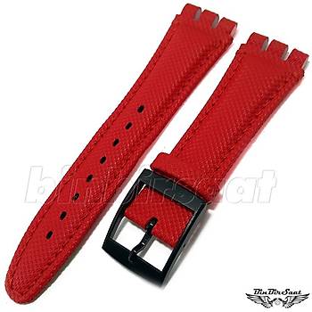 Swatch Uyumlu 19mm mperteks Saat Kay 6 Renk Seenekli