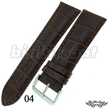 BANDCO BUFFALO Hakiki Deri 24mm A Kalite Saat Kordonu BND2422M-1D  5 Renk Seenekli