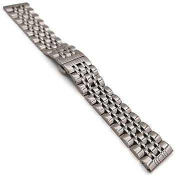 Dolgu Solid elik Parlak Knye Modeli Saat Kordonu 18-20-22mm