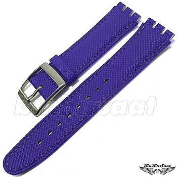 Swatch Uyumlu 17mm mperteks Saat Kay 7 Renk Seenekli