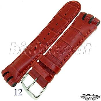 BANDCO BUFFALO SWC2122M SWATCH UYUMLU 21MM Hakiki Deri Saat Kordonu 14 Renk Seenekli