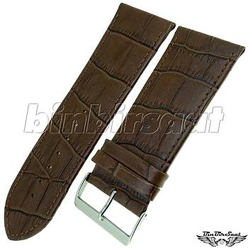 BANDCO BUFFALO Hakiki Deri 28mm A Kalite Saat Kordonu BND2826M-1A  3 Renk Seenek
