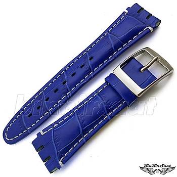BANDCO SWATCH UYUMLU 19MM Hakiki Deri Saat Kordonu BANDCO19M-16