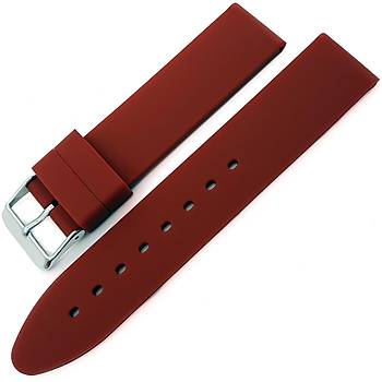 Rubber Silikon A Kalite Saat Kay Krmz 20mm ZR1824M-KR