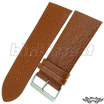 BANDCO BUFFALO Hakiki Deri 28mm A Kalite Saat Kordonu BND2826M-1D  2 Renk Seenek
