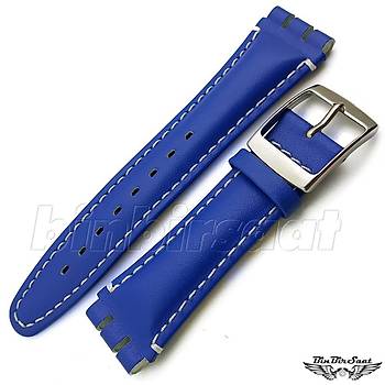 BANDCO SWATCH UYUMLU 19MM Hakiki Deri Saat Kordonu BANDCO19M-3