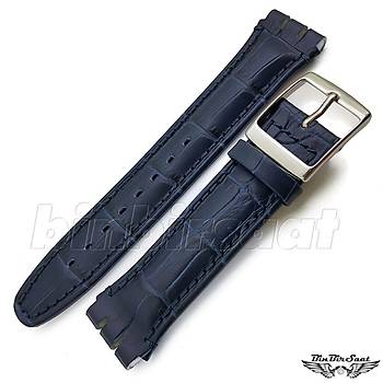 BANDCO SWATCH UYUMLU 19MM Hakiki Deri Saat Kordonu BANDCO19M-7