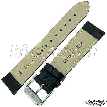 BANDCO BUFFALO Hakiki Deri 20mm A Kalite Saat Kordonu BND2018M-1C