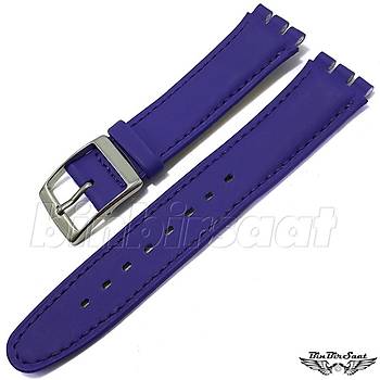 Swatch Uyumlu 17mm mperteks Saat Kay 3 Renk Seenekli