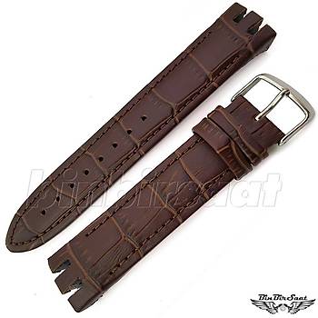 BANDCO SWC20M-B4 SWATCH UYUMLU 20MM Hakiki Deri Saat Kordonu YTG-400 ile uyumlu