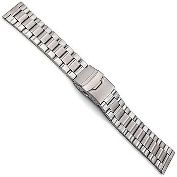 Bkme elik Mat-Parlak Saat Kordonu 20-22-24mm ZR2024-C2