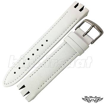 BANDCO SWC20M-B7 SWATCH UYUMLU 20MM Hakiki Deri Saat Kordonu YTG-400 ile uyumlu