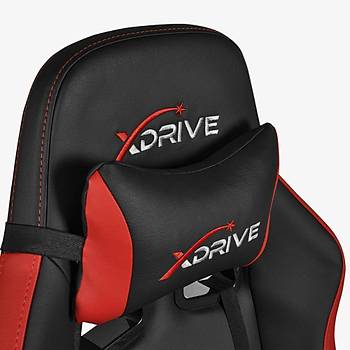 xDrive 15'Li Profesyonel Oyuncu Koltuu Krmz/Siyah