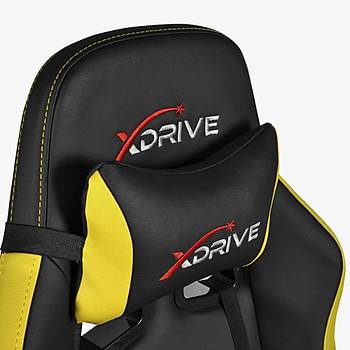 xDrive 15'Li Profesyonel Oyuncu Koltuu Sar/Siyah